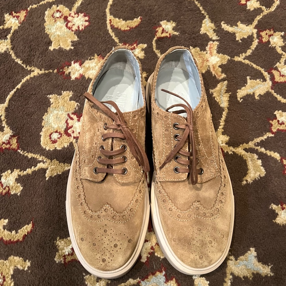 Grenson Men's Brown Suede Shoes